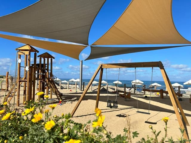 Beach playground